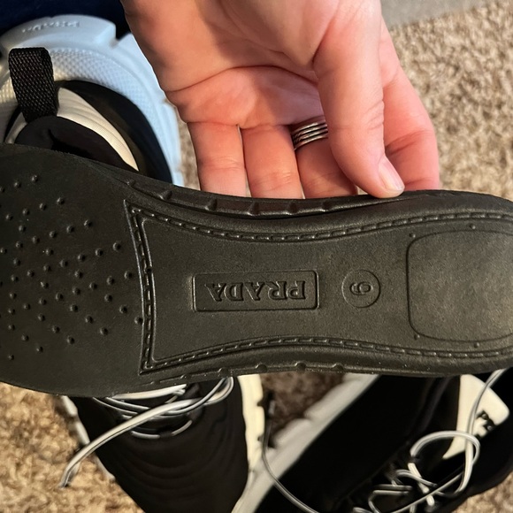 Prada Black Calzature Donna Sneakers - Picture 14 of 15